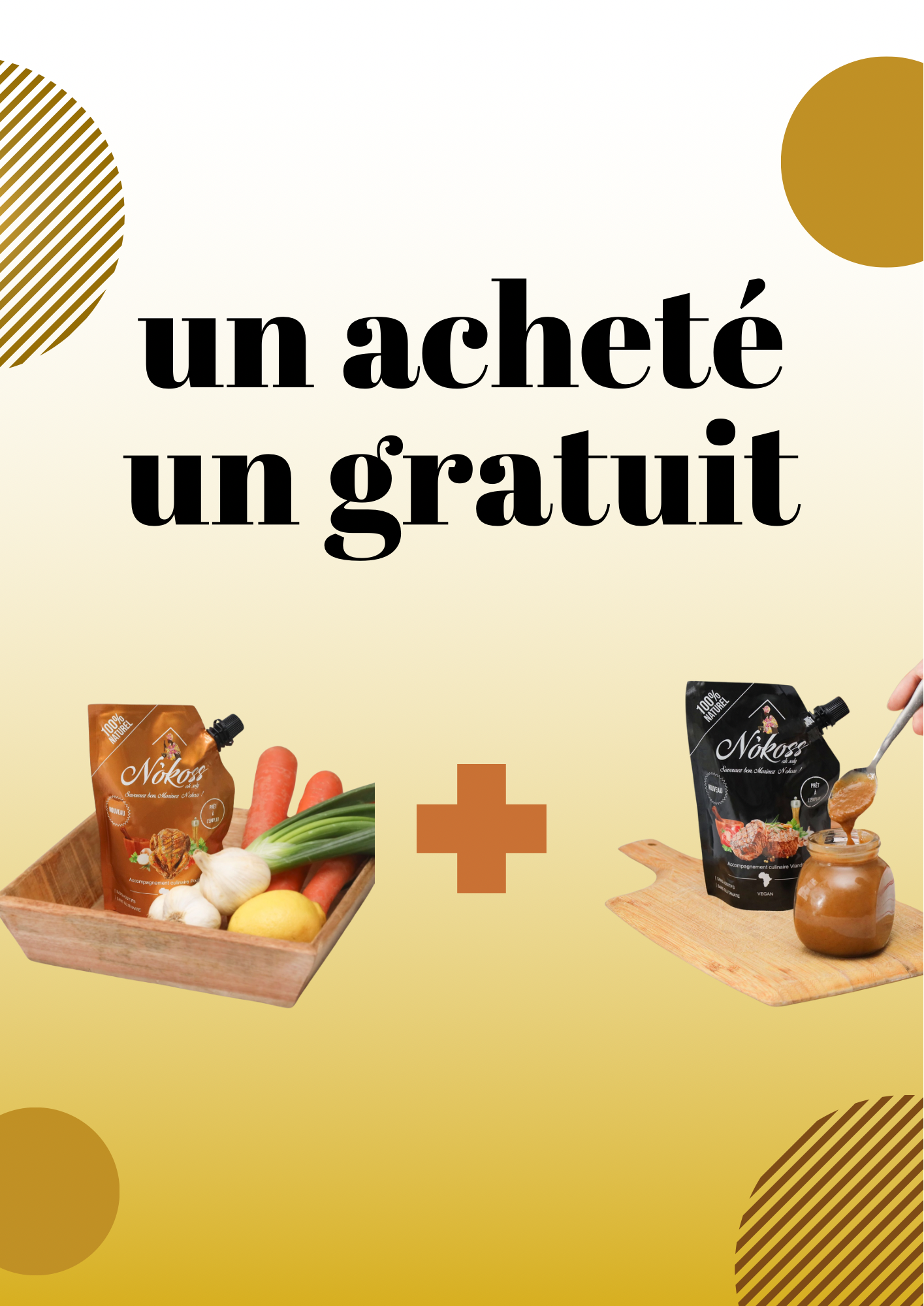 Duos culinaire nokoss ak saly un acheté + un gratuit